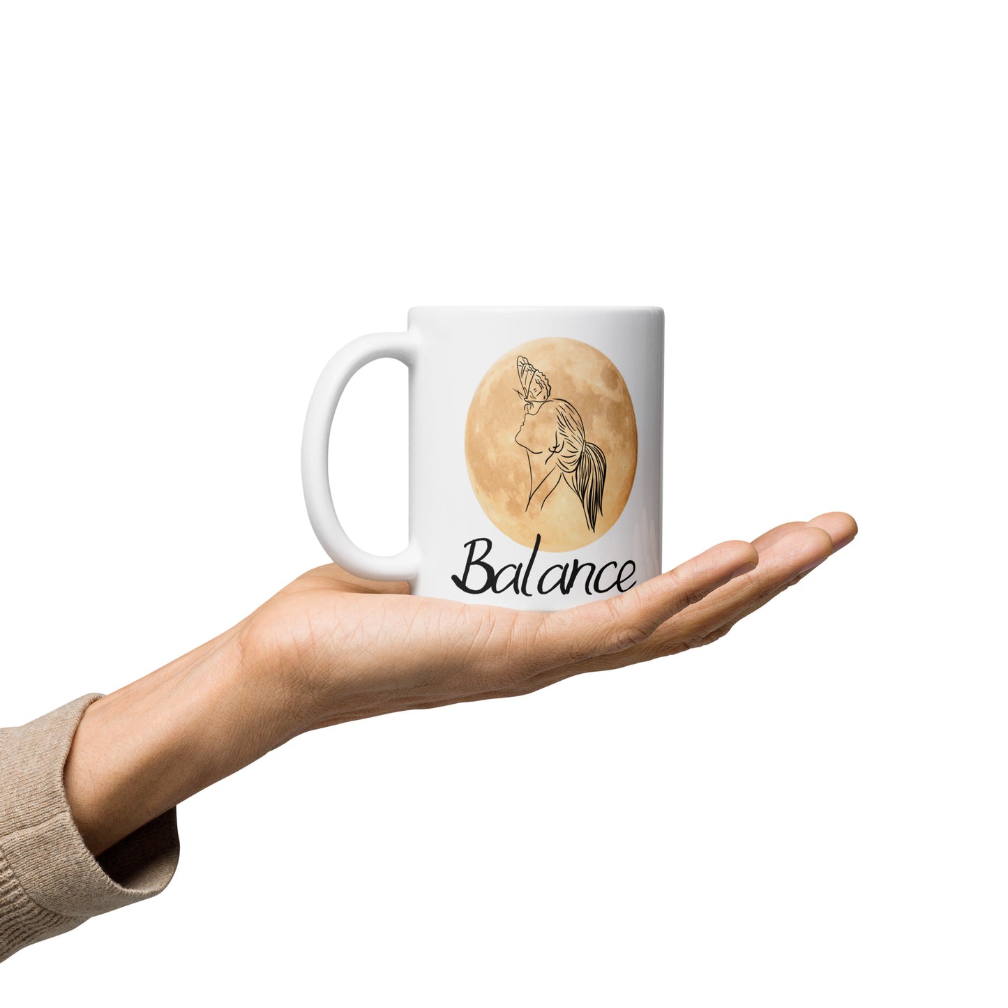 Balance | Done Naturally - 11 oz White Glossy Mug