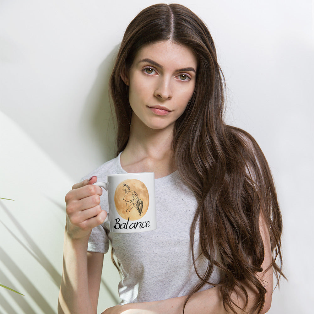 Balance | Done Naturally - 11 oz White Glossy Mug