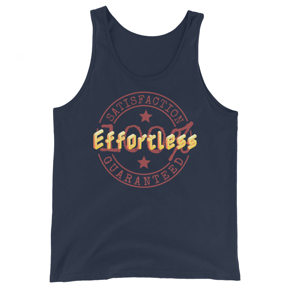 Effortless / 100% Satisfaction Guaranteed - Unisex Tank Top