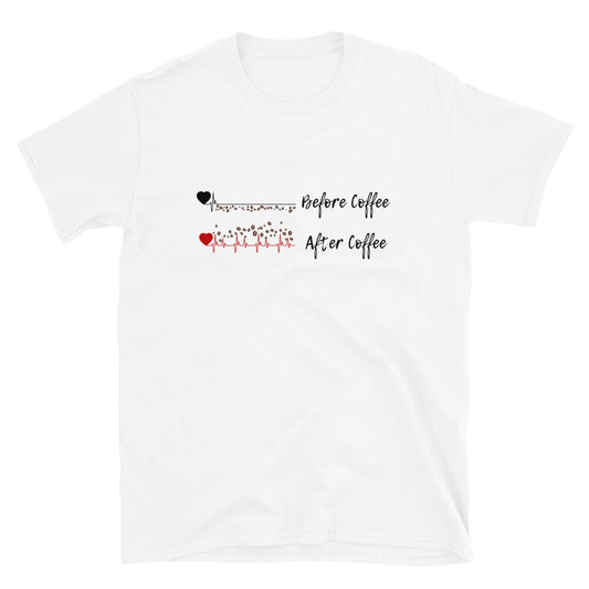 Before Coffee & After Coffee - Unisex T-shirt