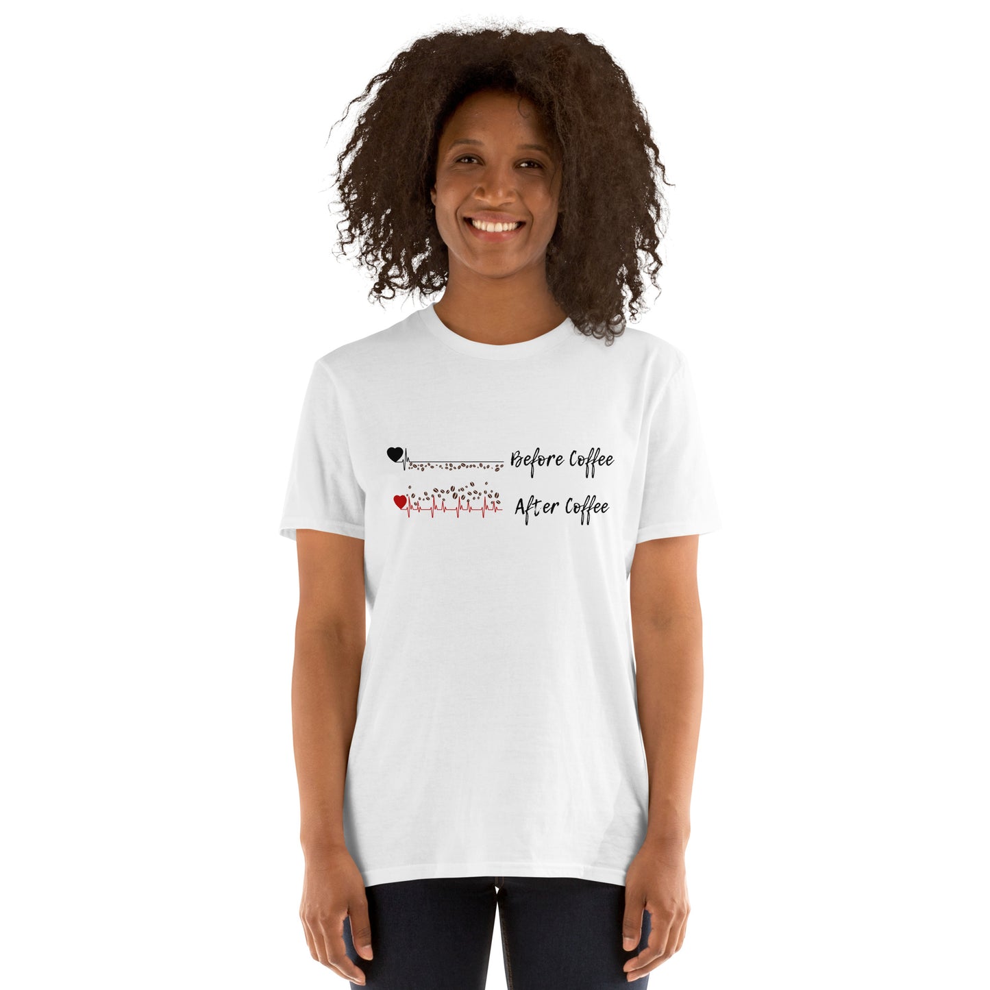 Before Coffee & After Coffee - Unisex T-shirt