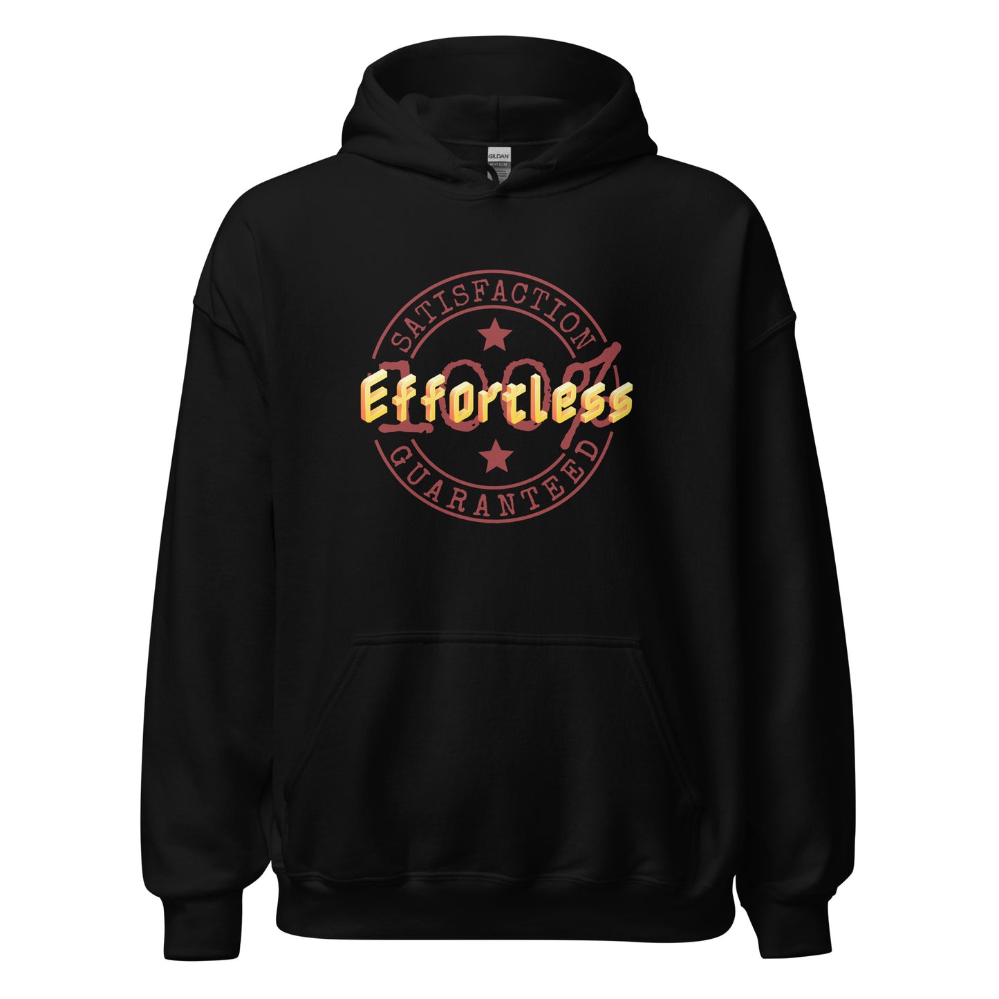 Effortless / 100% Satisfaction Guaranteed - Unisex Hoodie