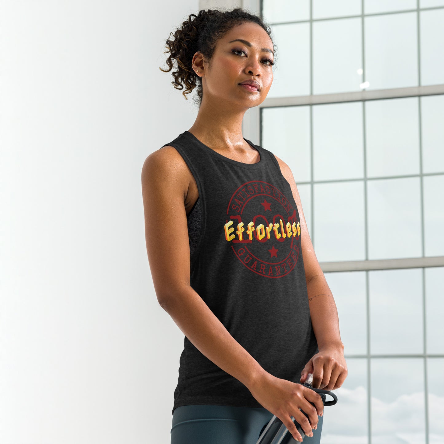 Effortless / 100% Satisfaction Guaranteed - Woman's Muscle Tank